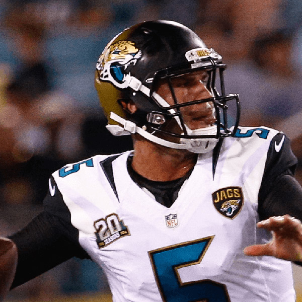 Blake Bortles, NFL - Notable client of MOTUS Specialists